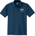 Blue OGIO Dry Fit Polo: Blue Logo